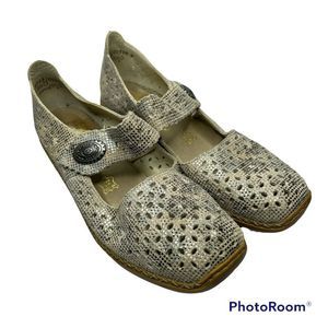 Rieker Doris 66 Antistress Mary Jane Shoes size 37